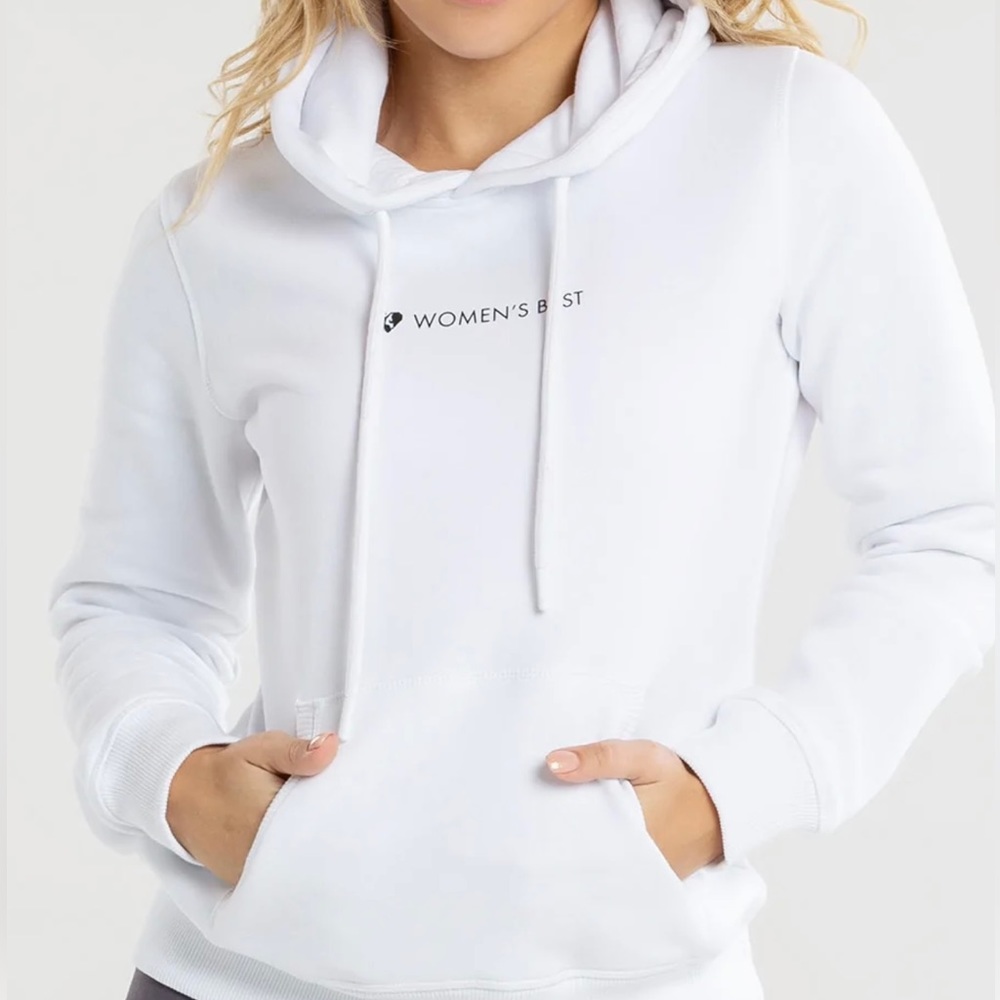 Women’s Best White True Hoodie